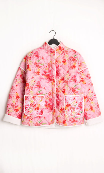 RAGNHILD QUILTED JACKET - Pink