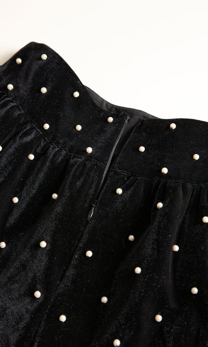 MADELIN VELVET SKIRT